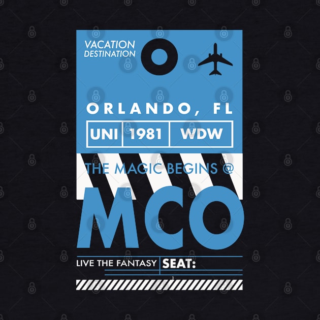 MCO Luggage Tag by PopCultureShirts